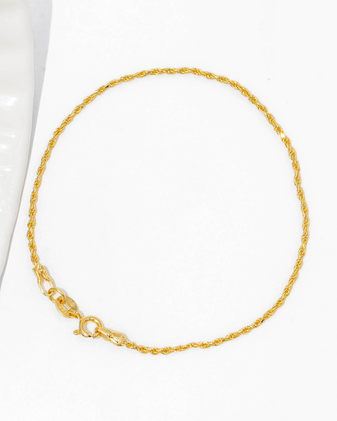 Oro laminado pulsera lazo