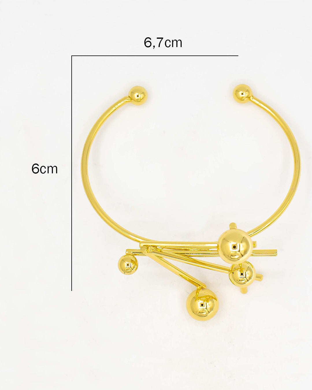 Brazalete con balines