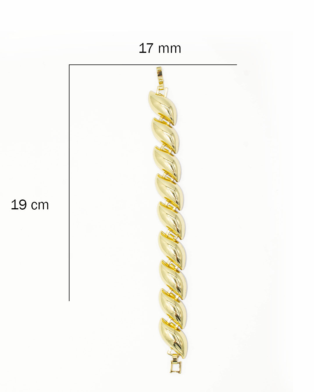 Pulsera tipo concha