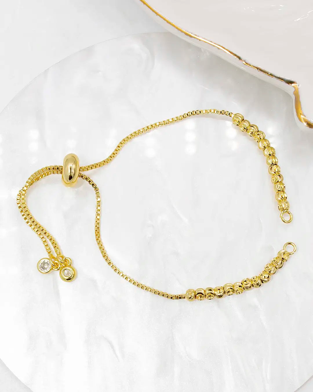 Pulsera de ensamble diamantada 3MM