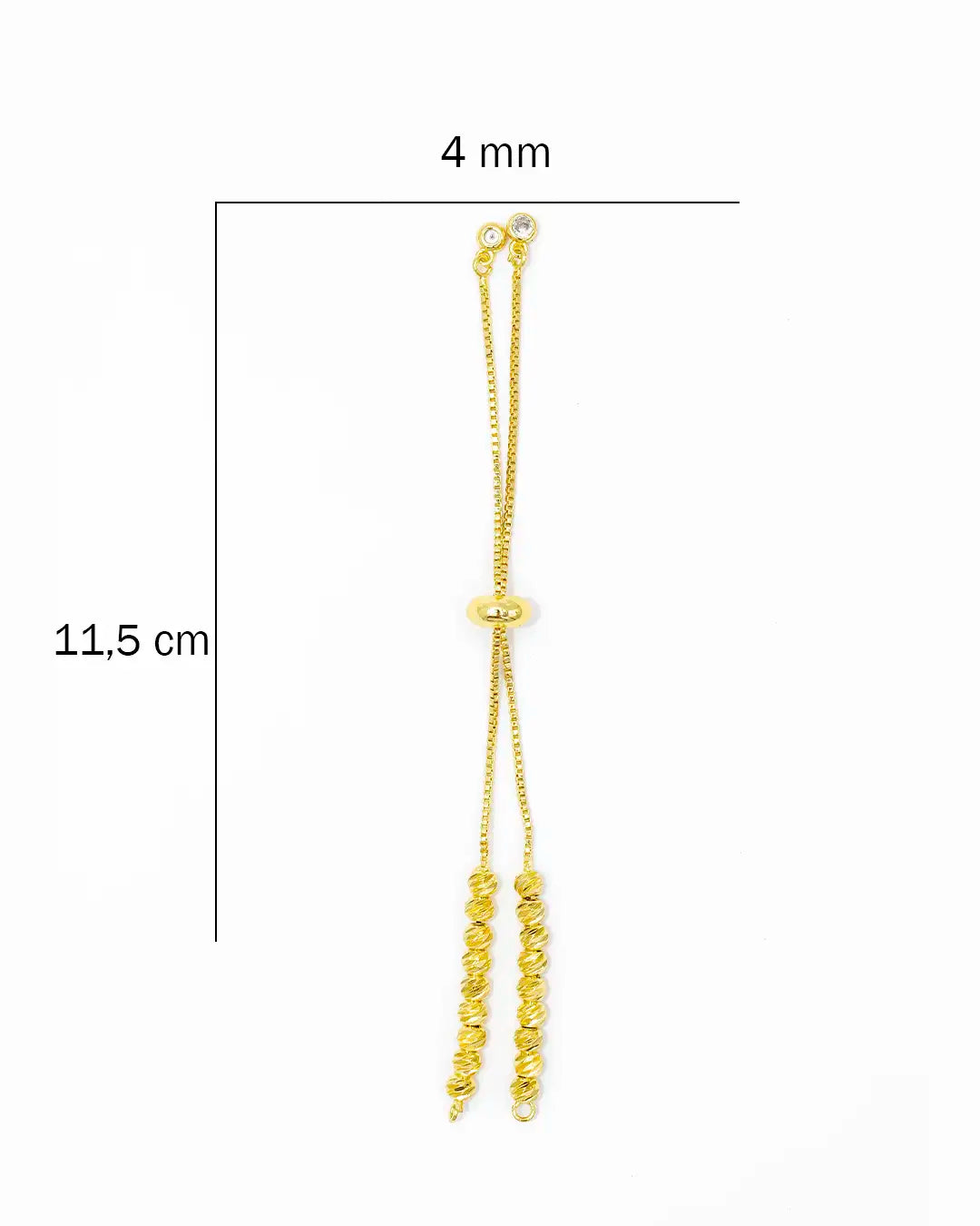 Pulsera ensamble diamantada