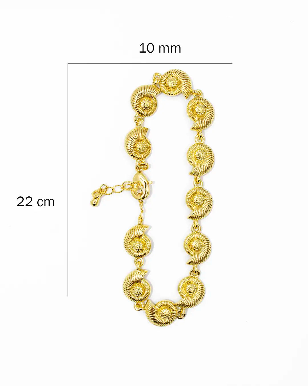 Pulsera caracol seguida