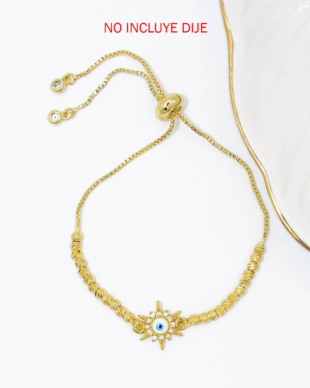 Pulsera balín grabado 3mm