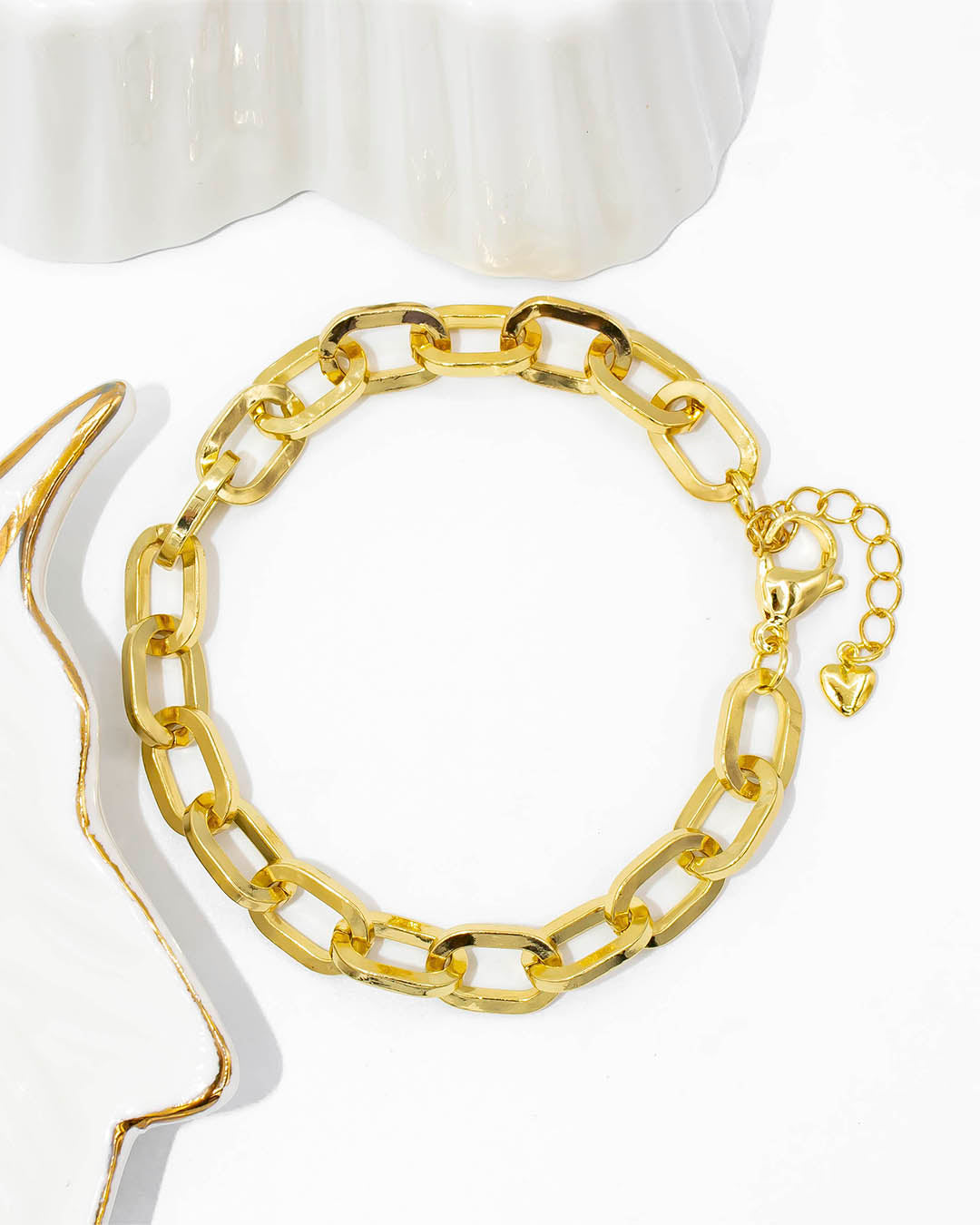 Pulsera eslabones gruesos