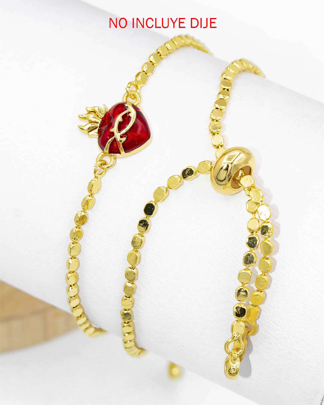 Pulsera de ensamble cuadros