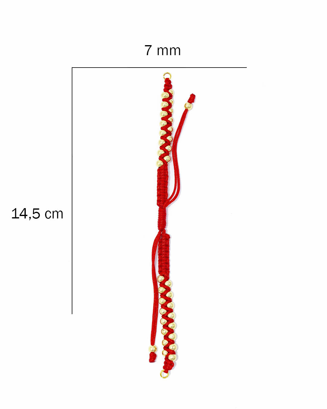 Pulsera ensamble balines lisos