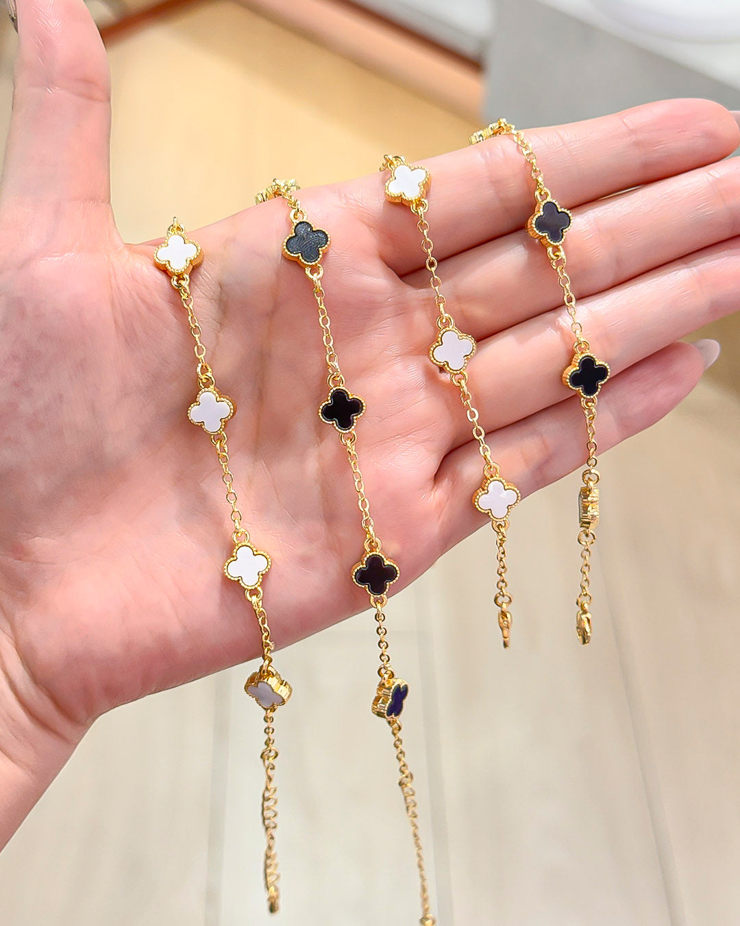Pulsera trébol