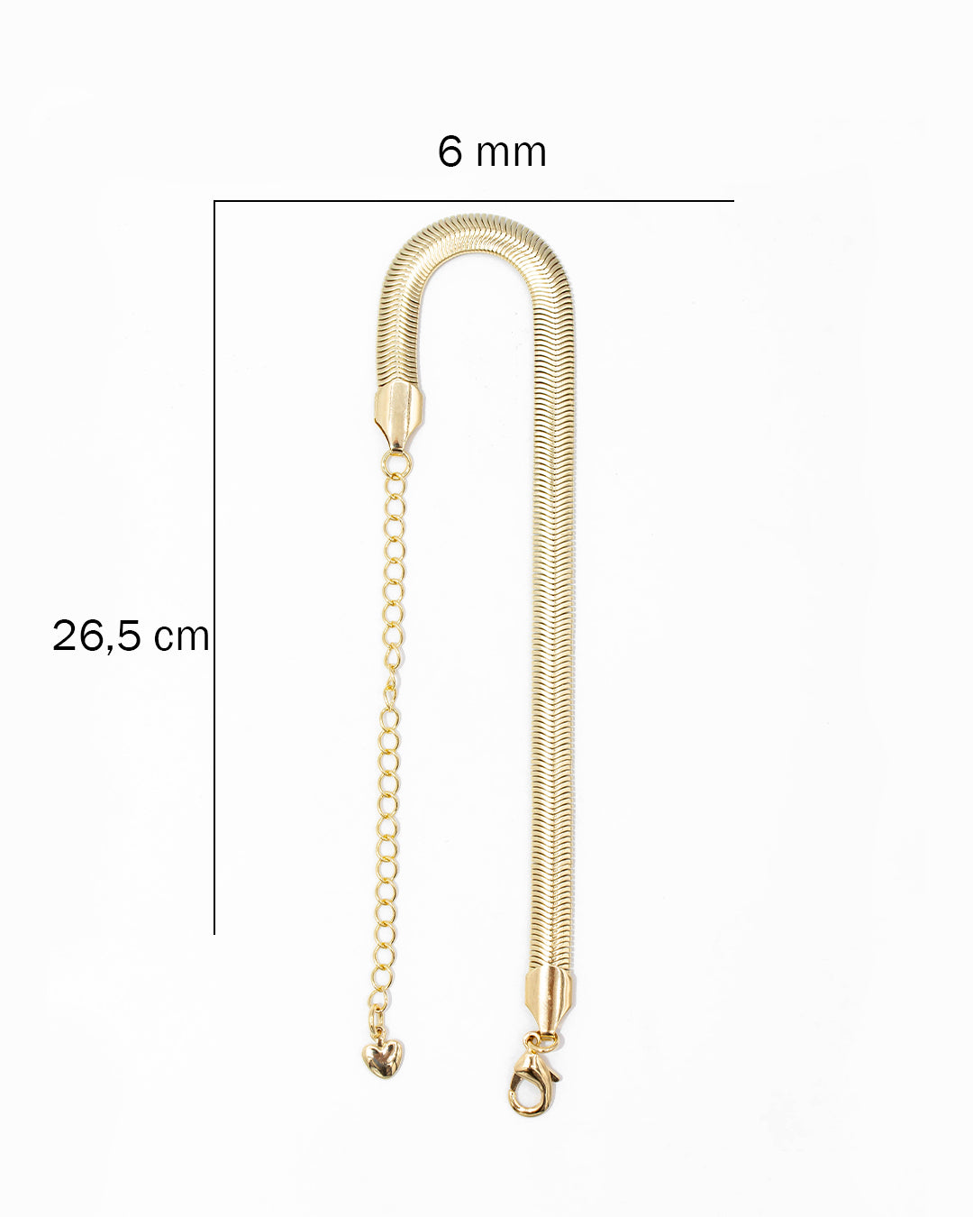 Pulsera serpiente 6MM