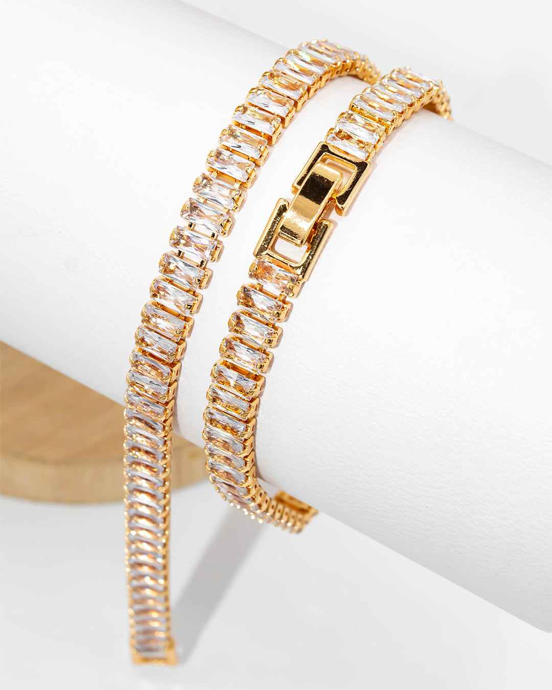 Pulsera strass blanca