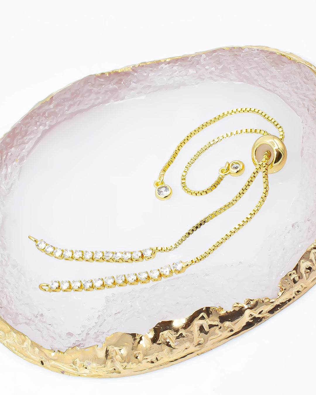 Pulsera circón de ensamble