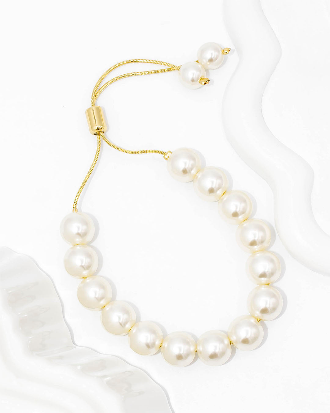 Pulsera perla grande