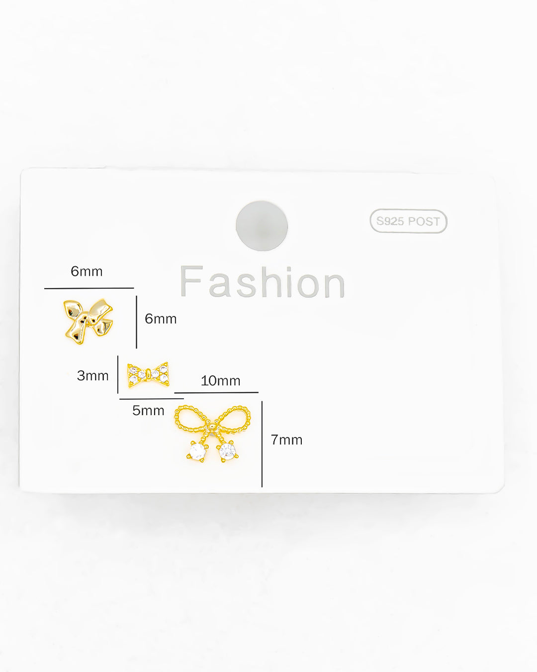 Set triple topo moño