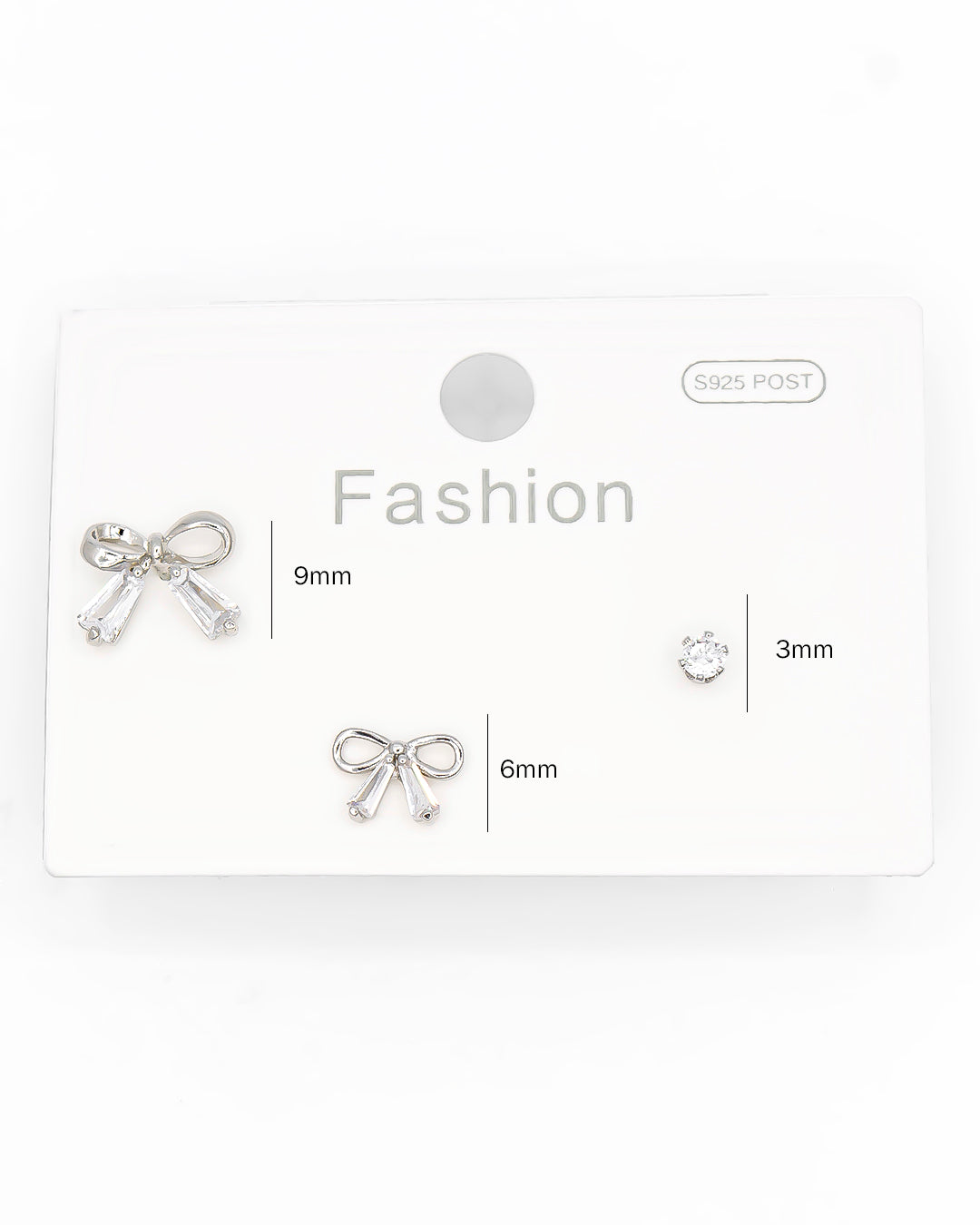 Set triple topo moños