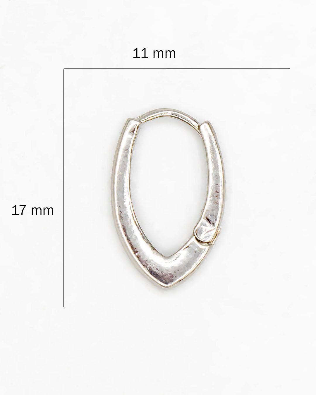 Set candongas ovaladas