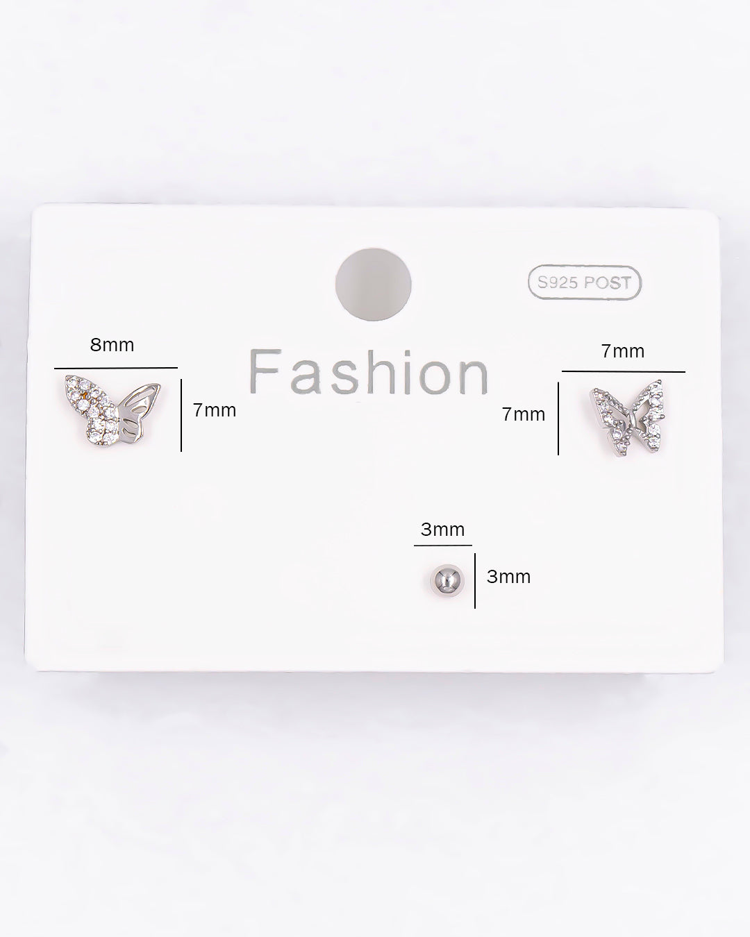 Set triple topo mariposa