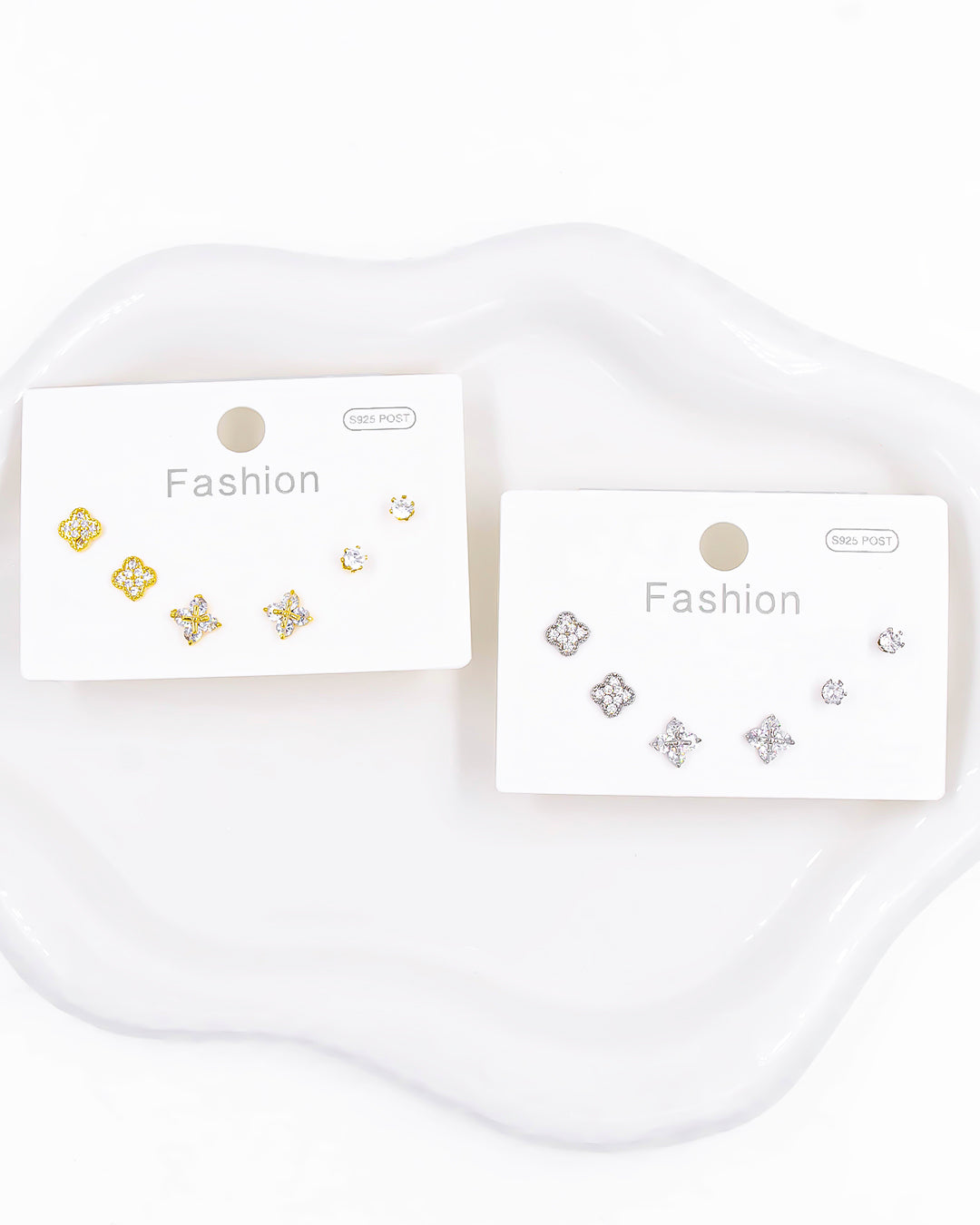 Set triple topo trébol