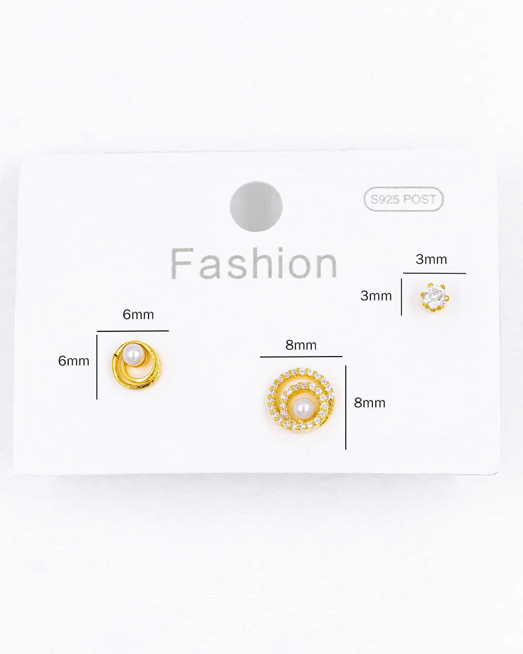 Set triple topo perla