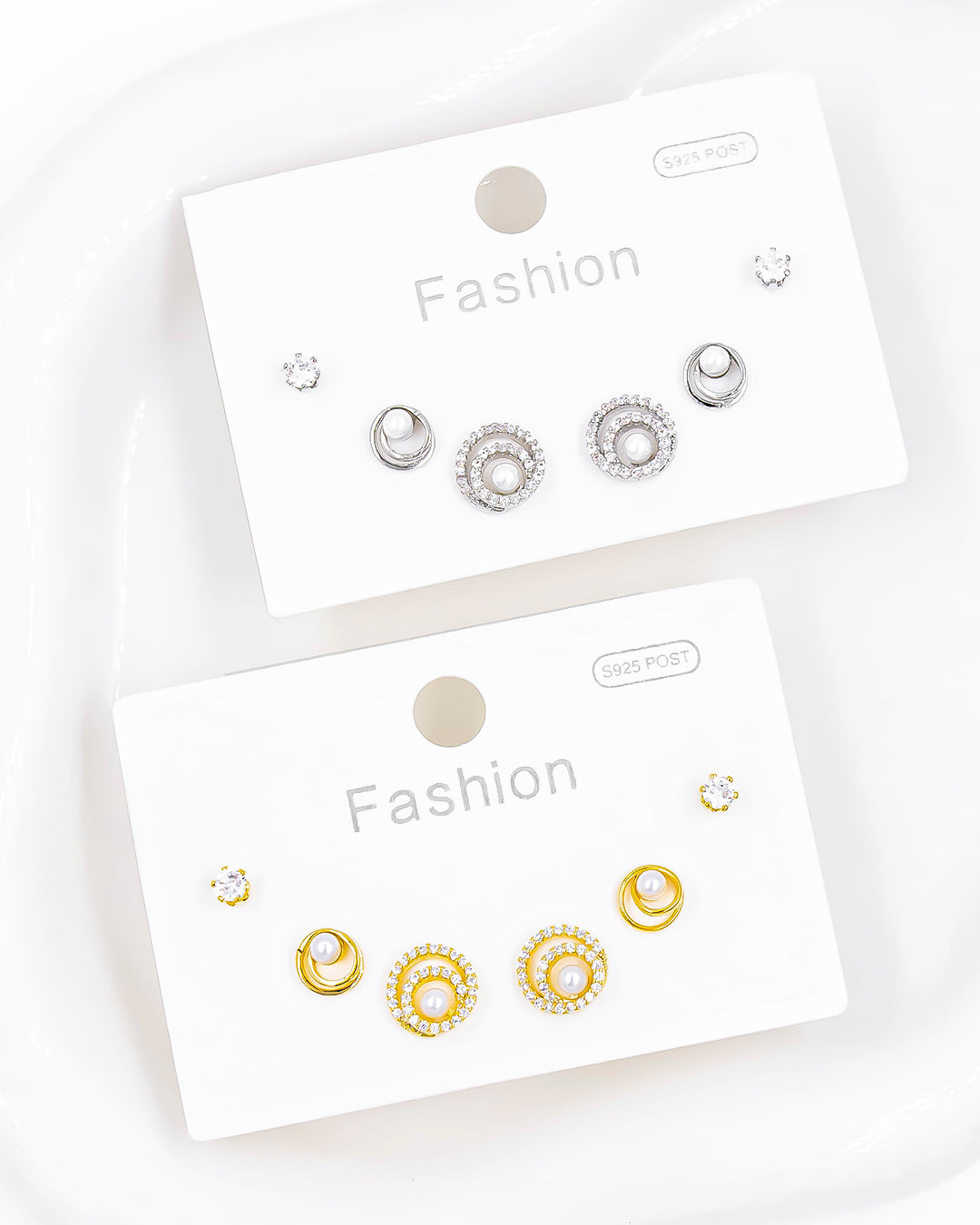 Set triple topo perla