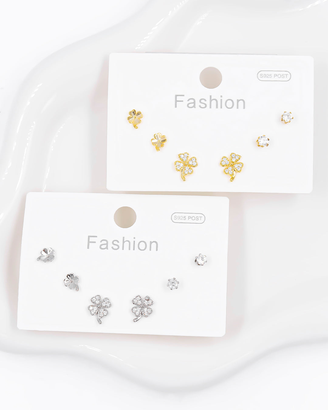 Set triple topo trébol