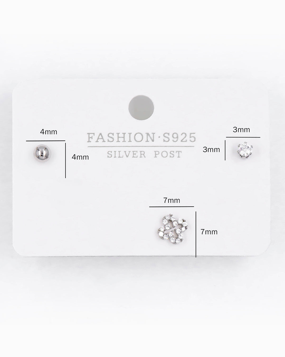 Set triple topo trébol