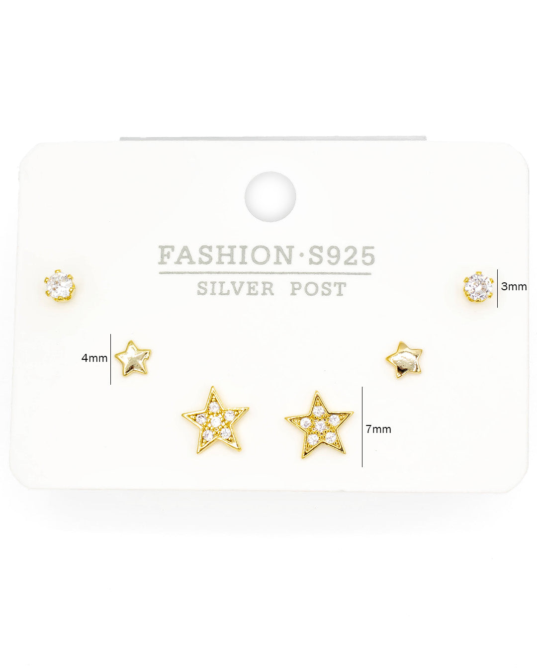 Set triple topo estrellas