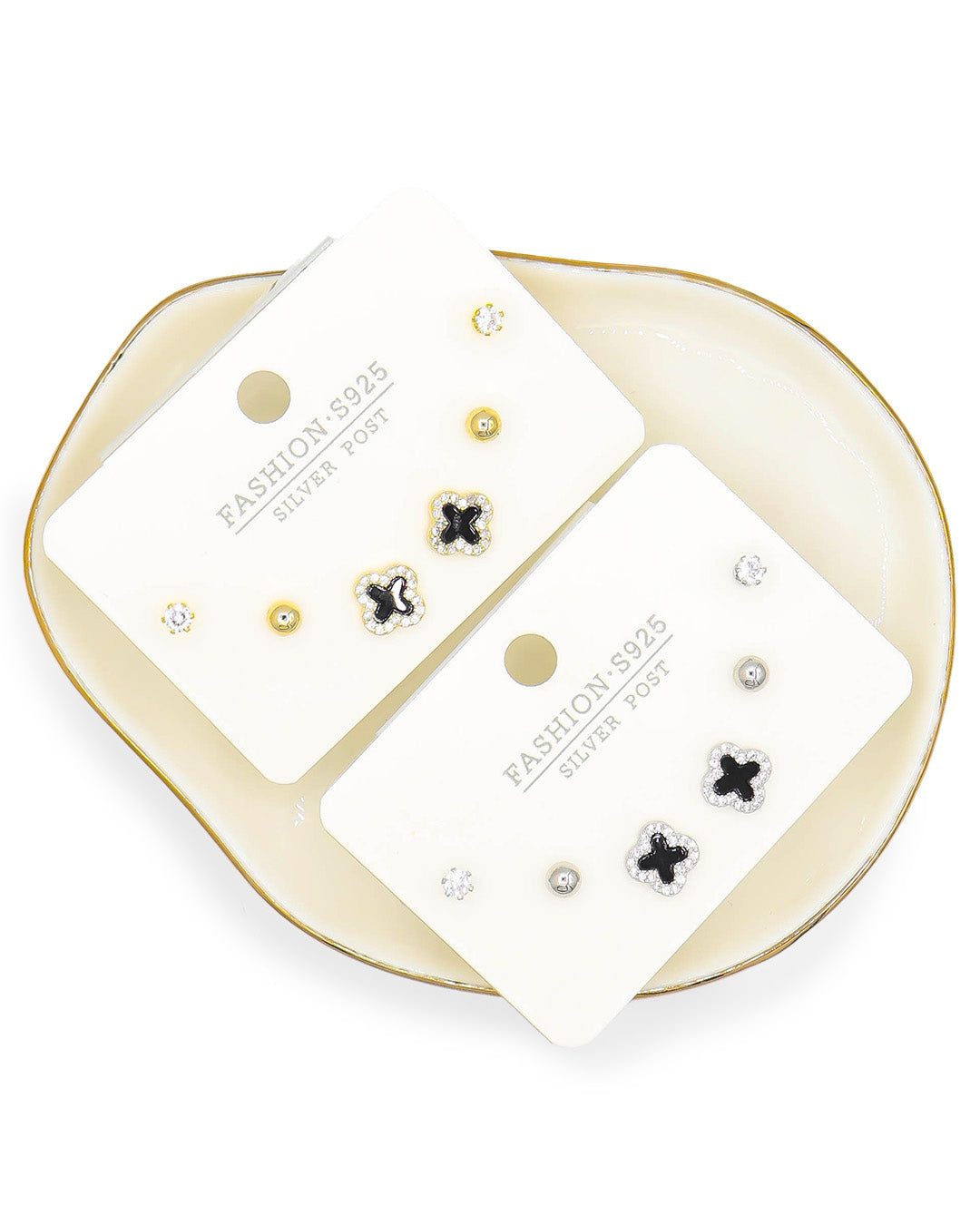 Set triple topo trébol