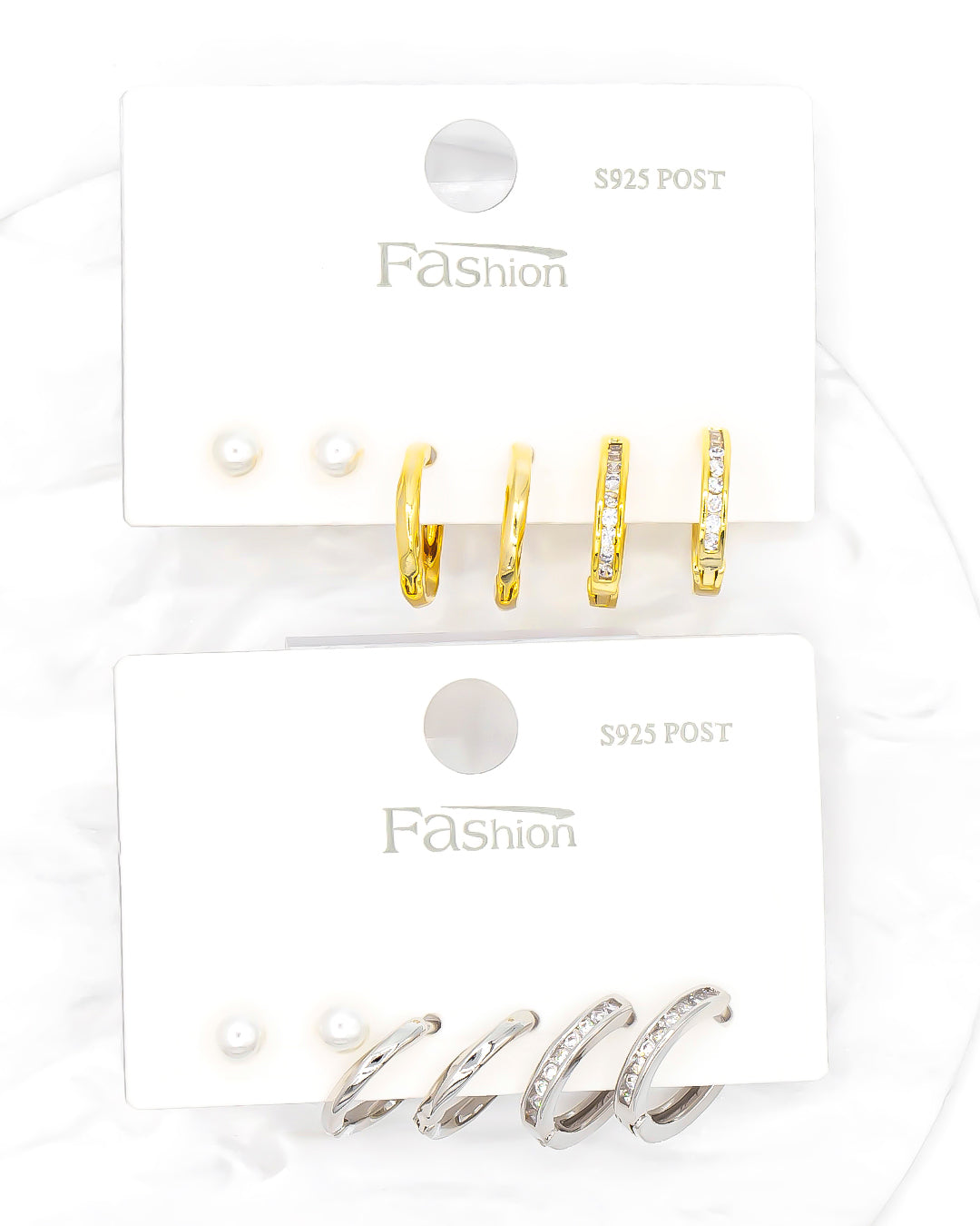 Set triple candongas y perla