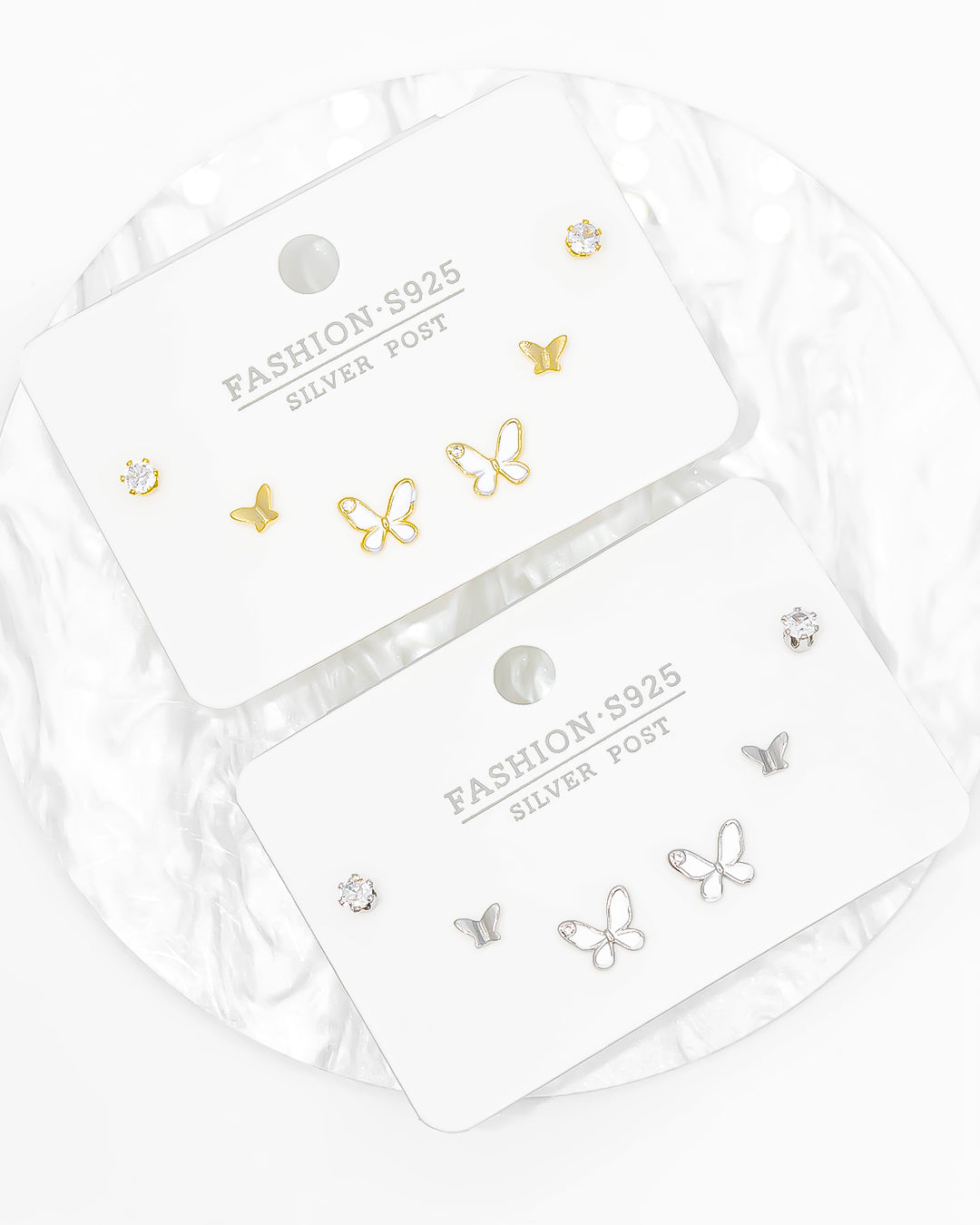 Set triple topo mariposa