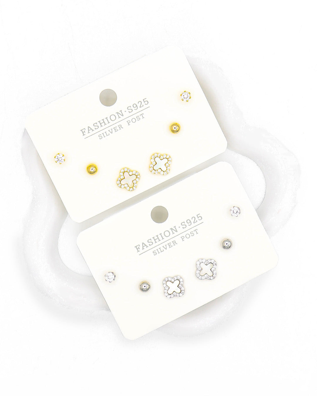 Set triple topo trébol