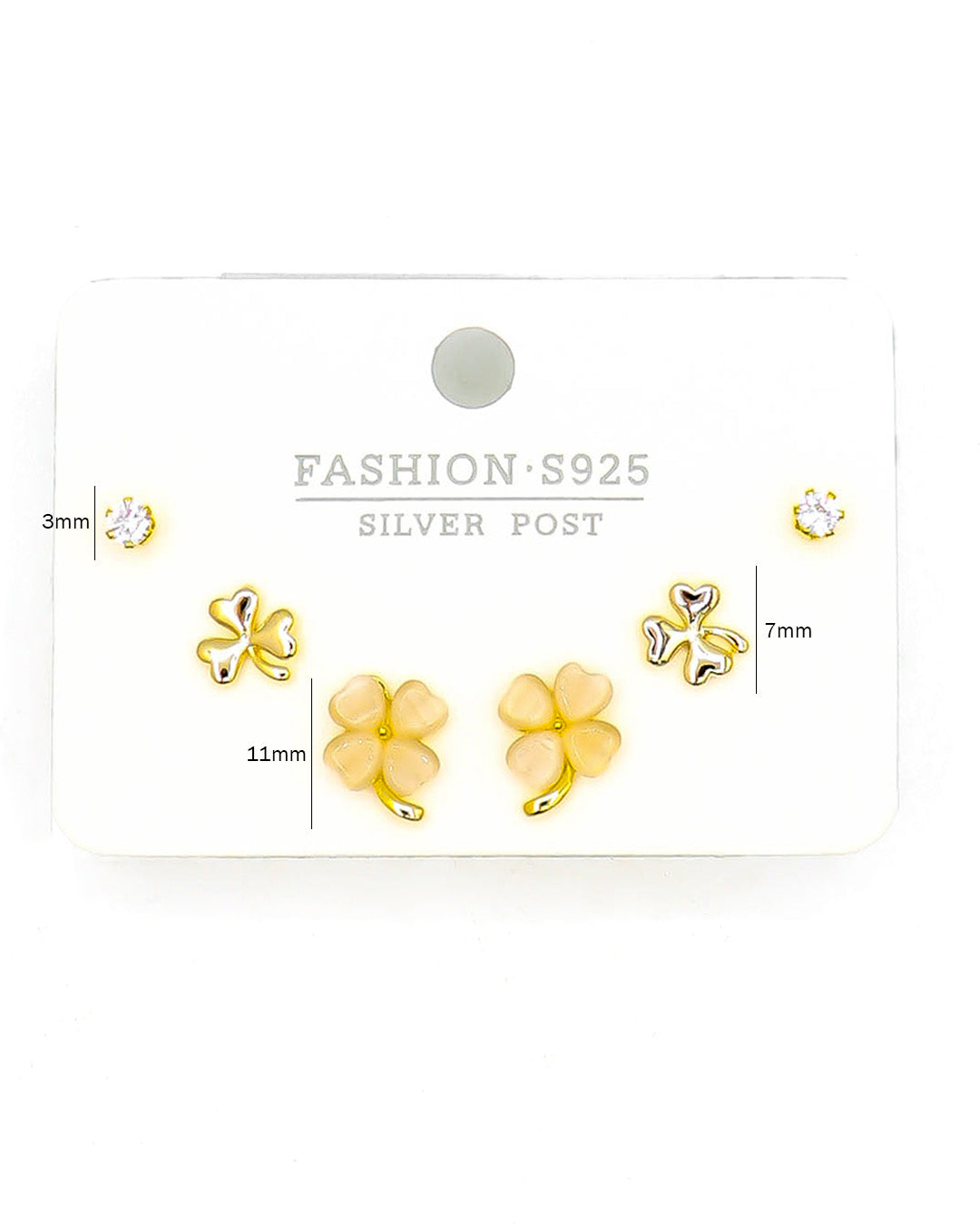 Set triple topo trébol