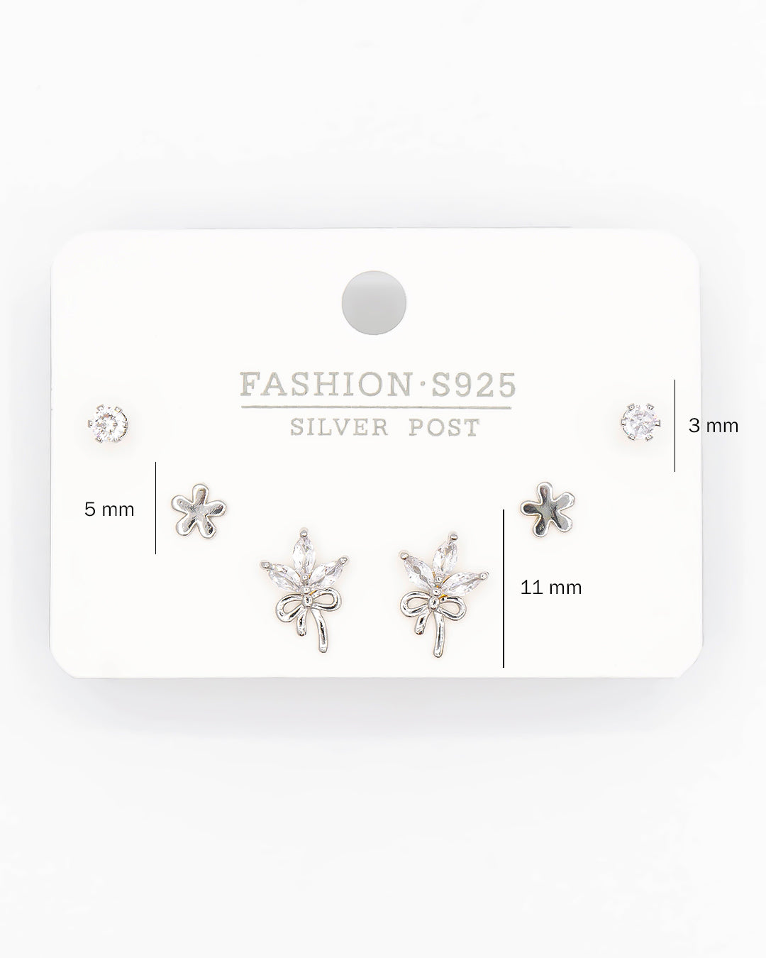 Set triple topo flor