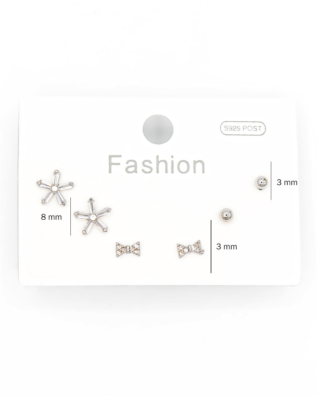 Set triple topo flor