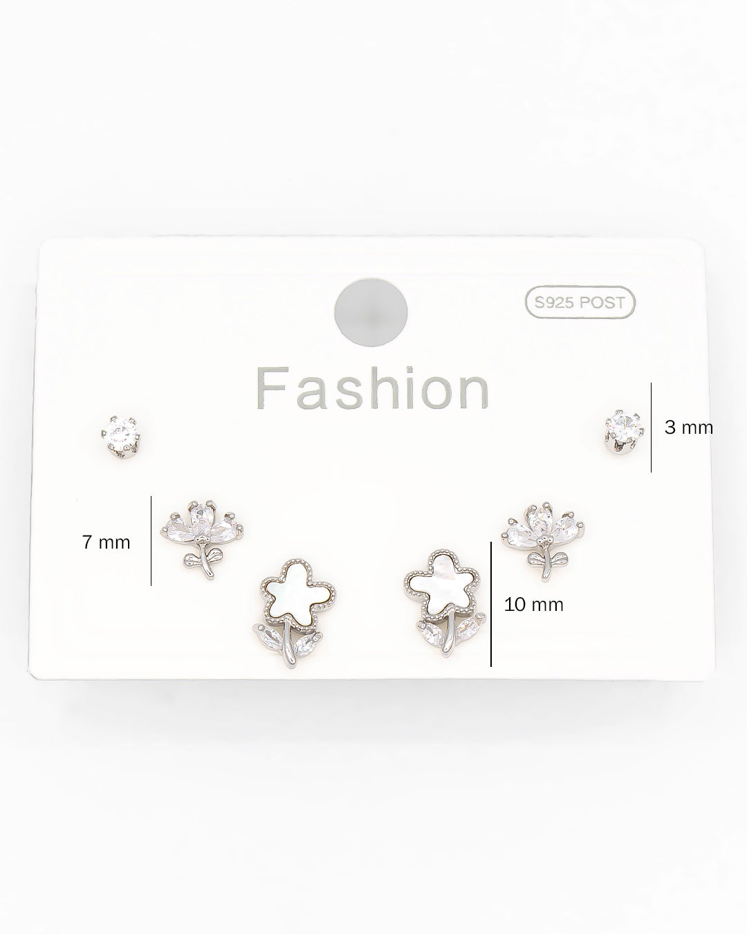 Set triple topo flor