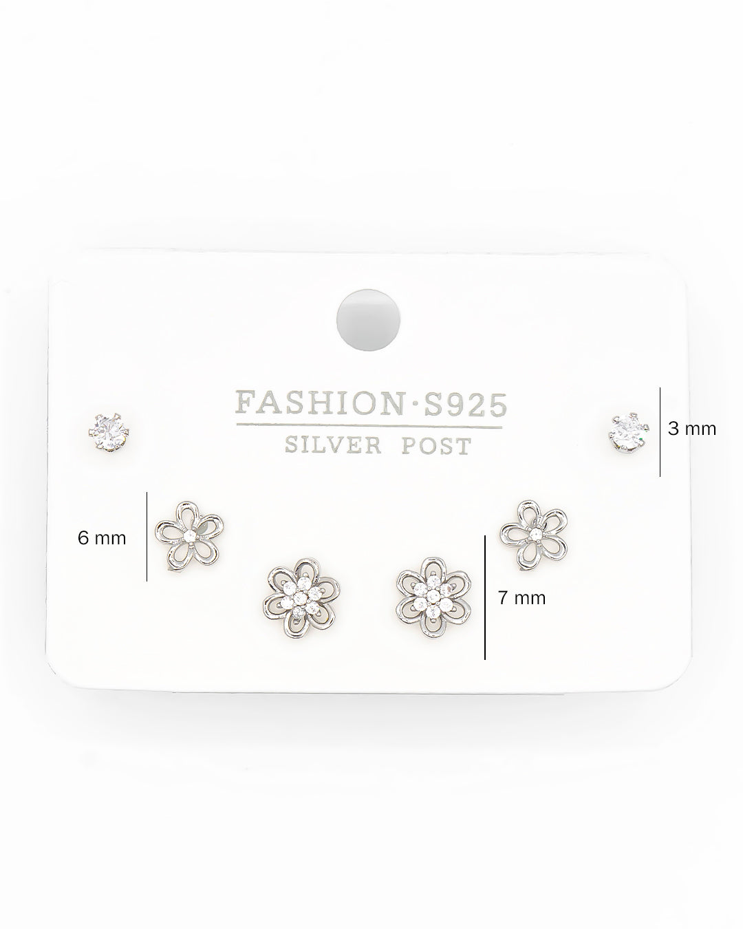 Set triple topo flor