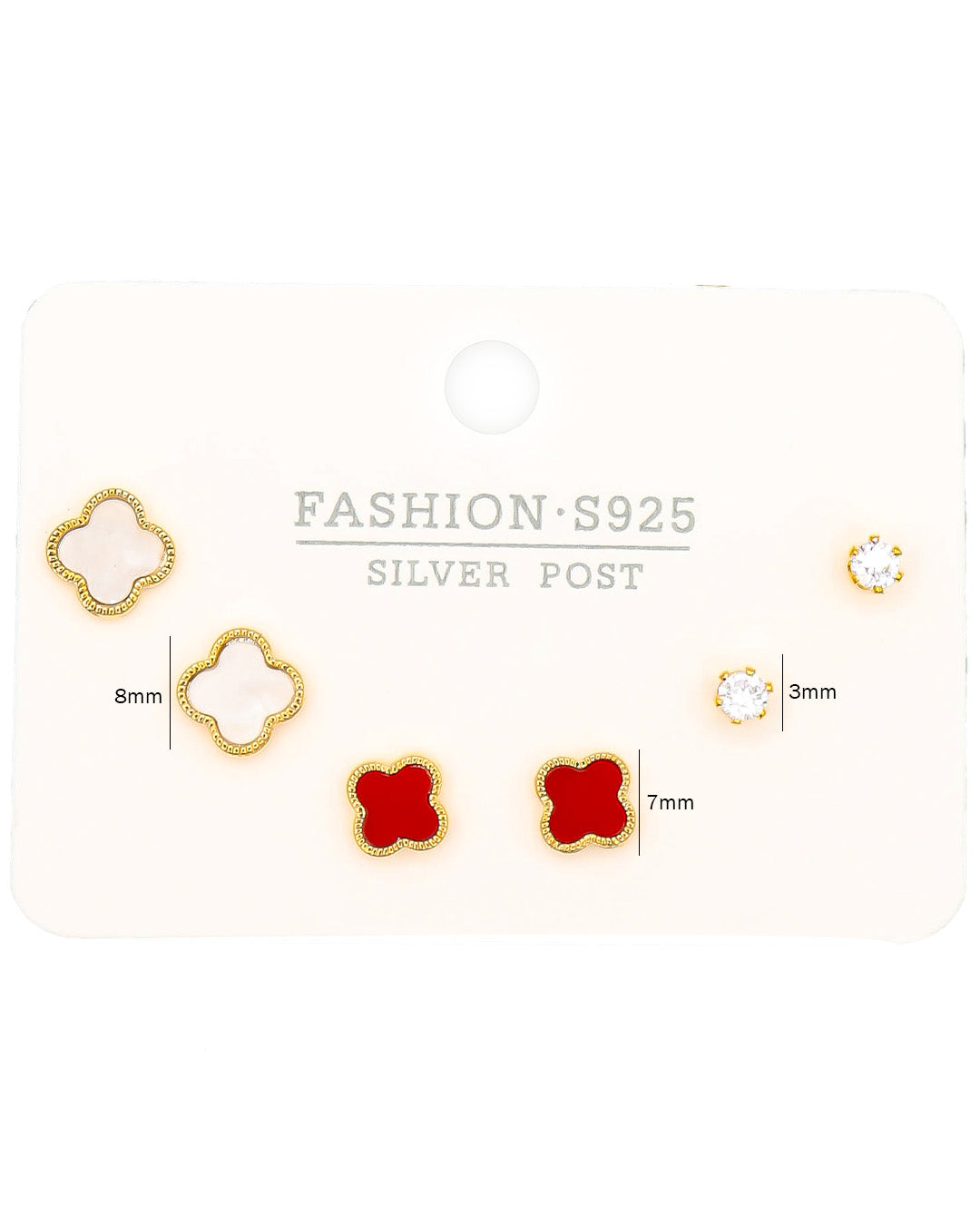 Set triple topo trébol