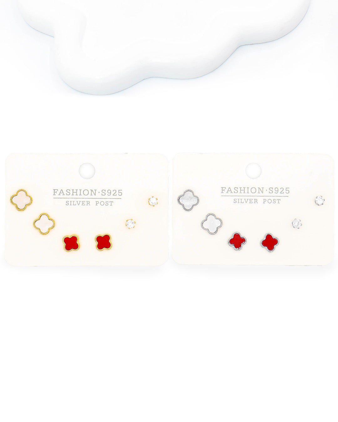 Set triple topo trébol