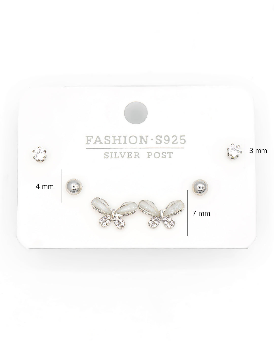 Set triple topo mariposa