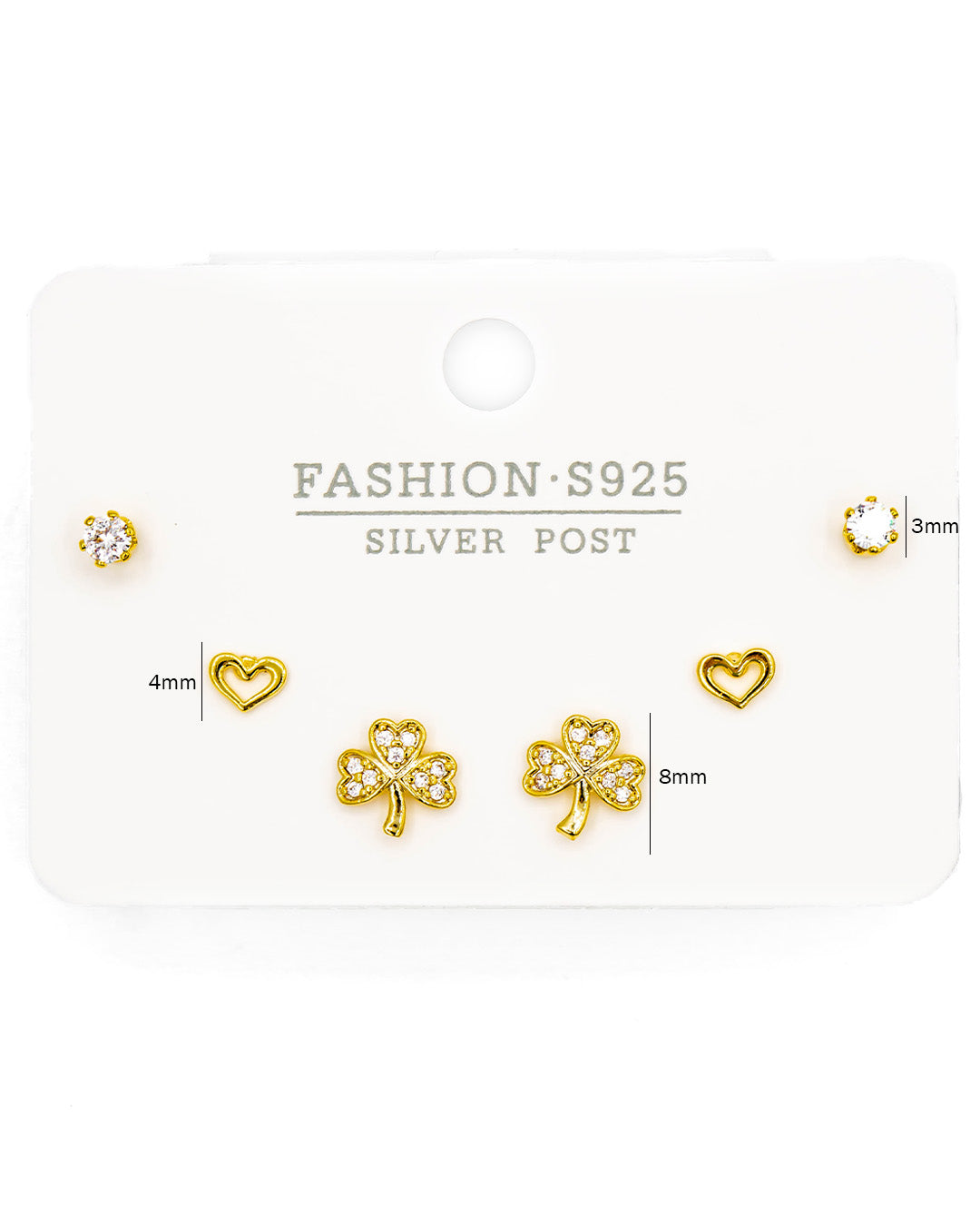 Set triple topo trébol