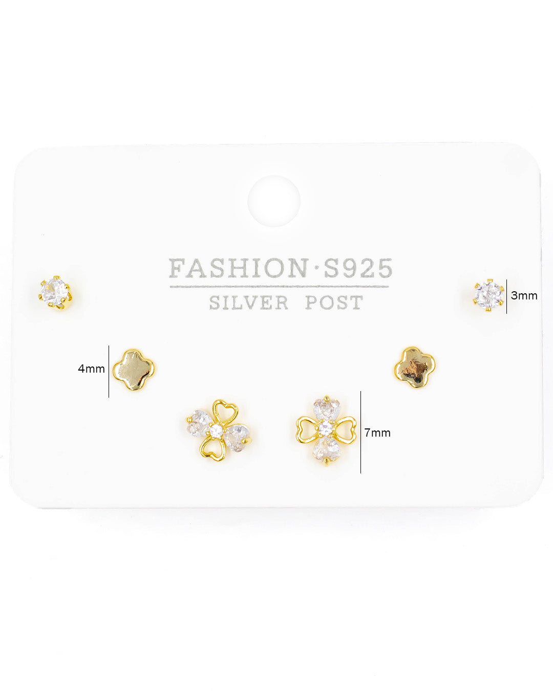 Set triple topo trébol