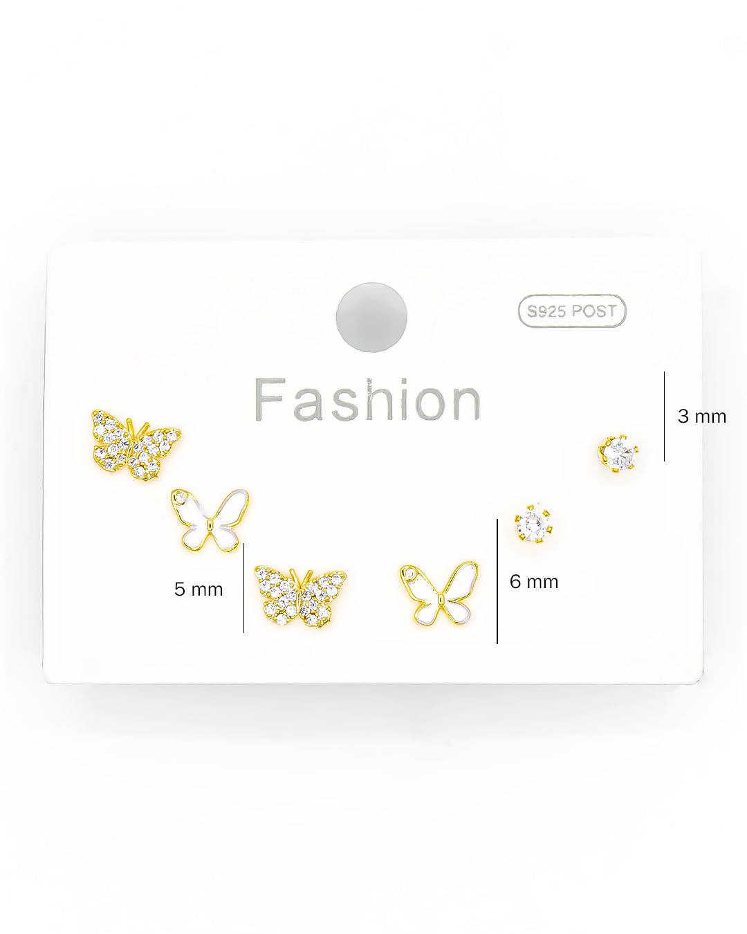 Set triple topo mariposa