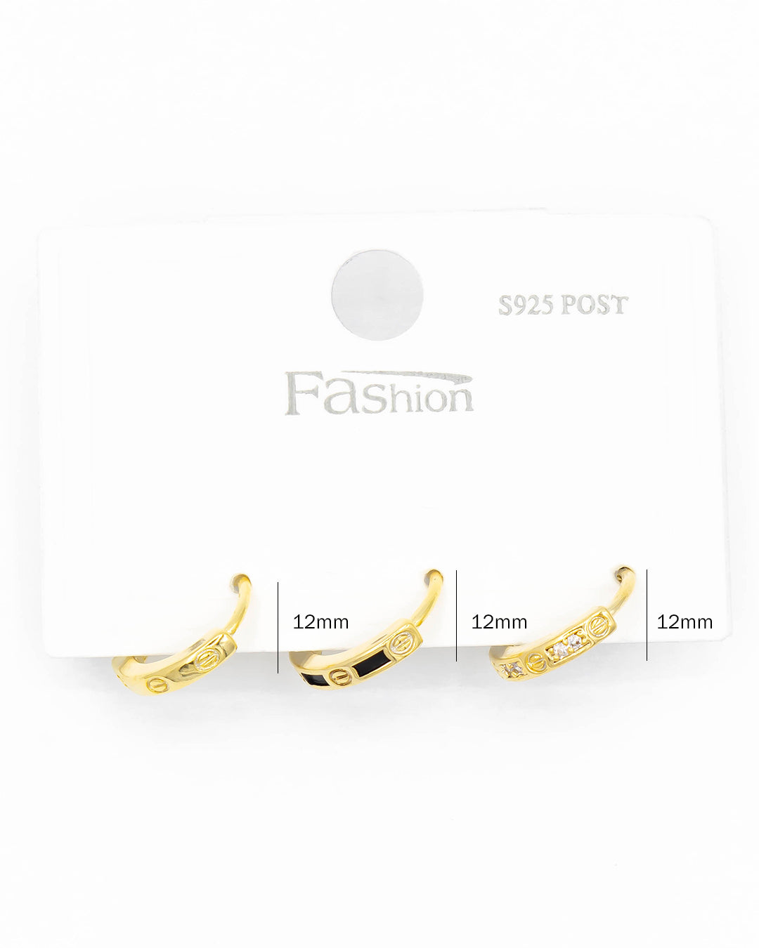 Set candongas triple