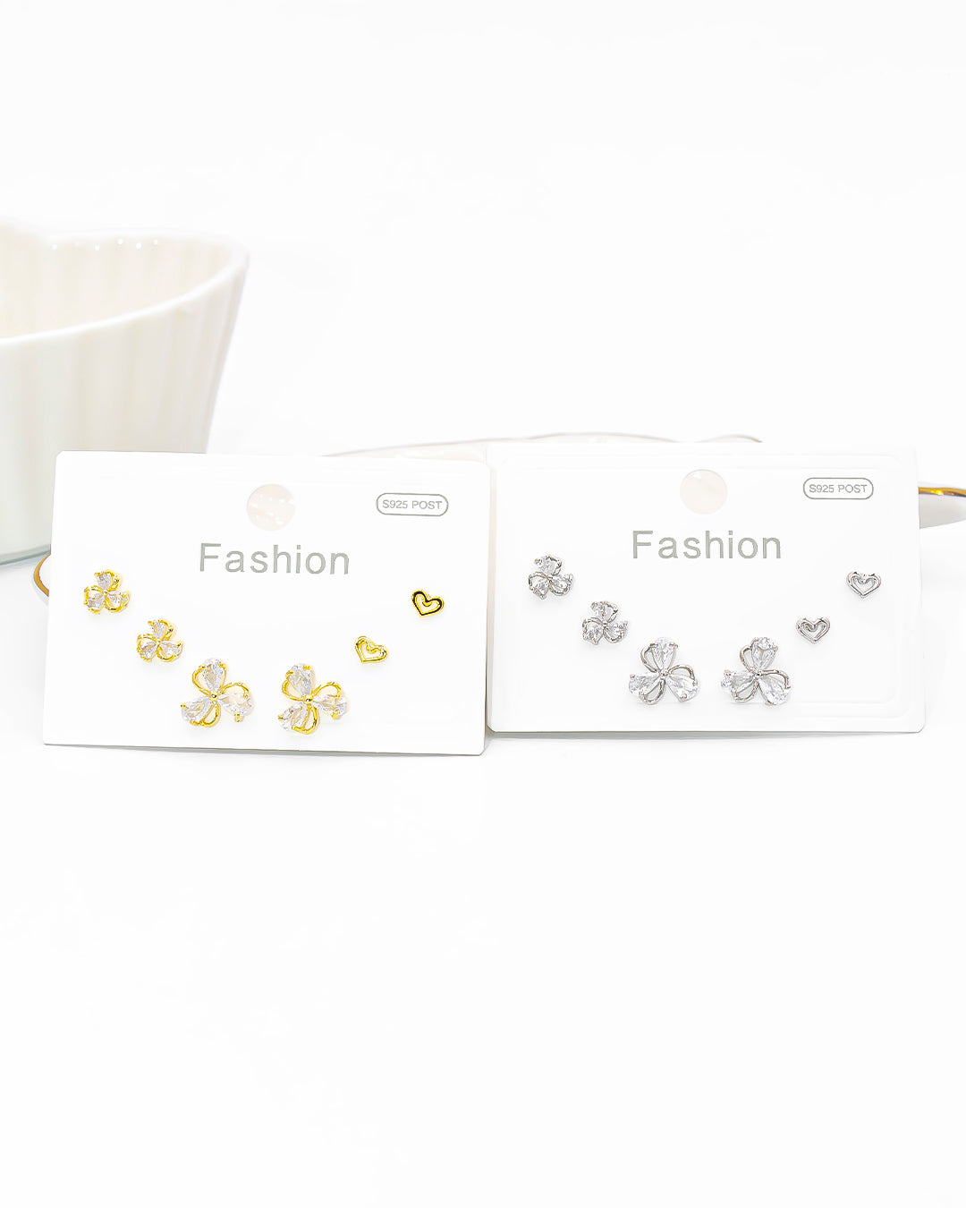 Set triple topo flor