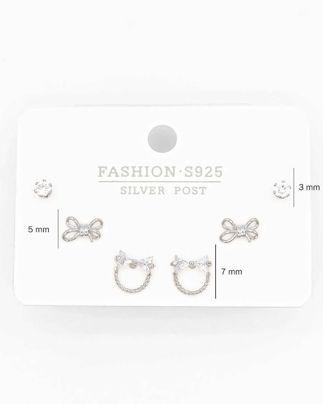 Set triple topo moño