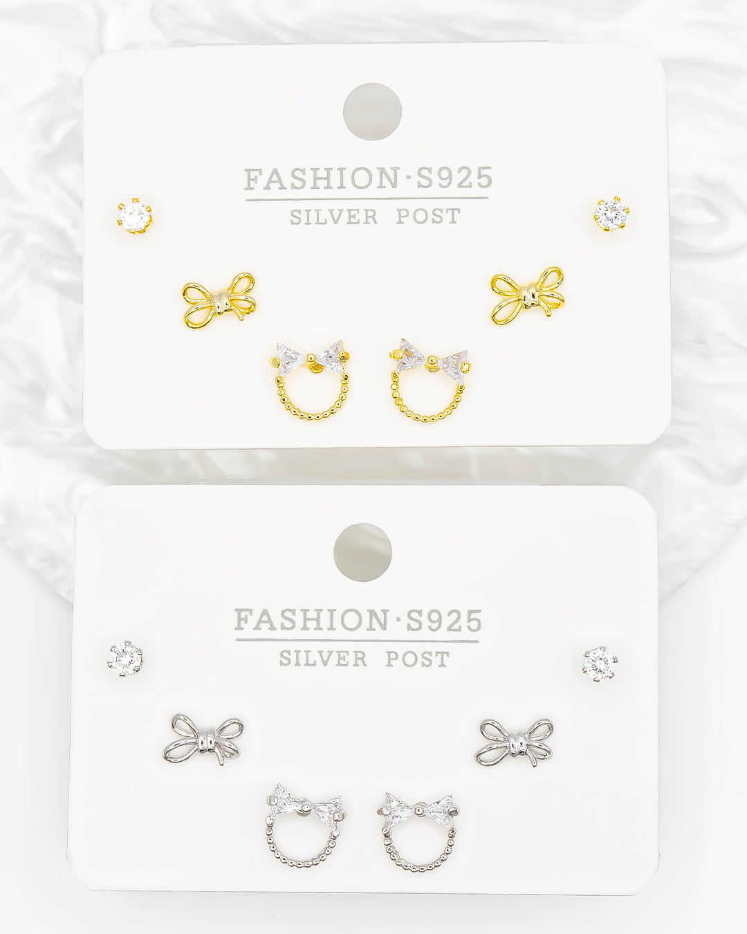 Set triple topo moño