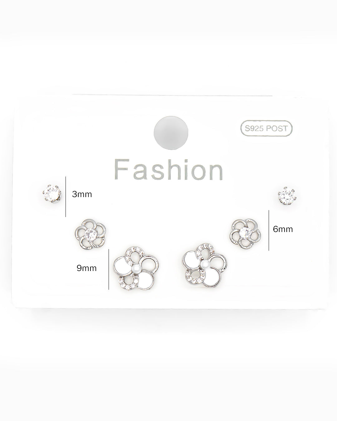 Set triple topo flor