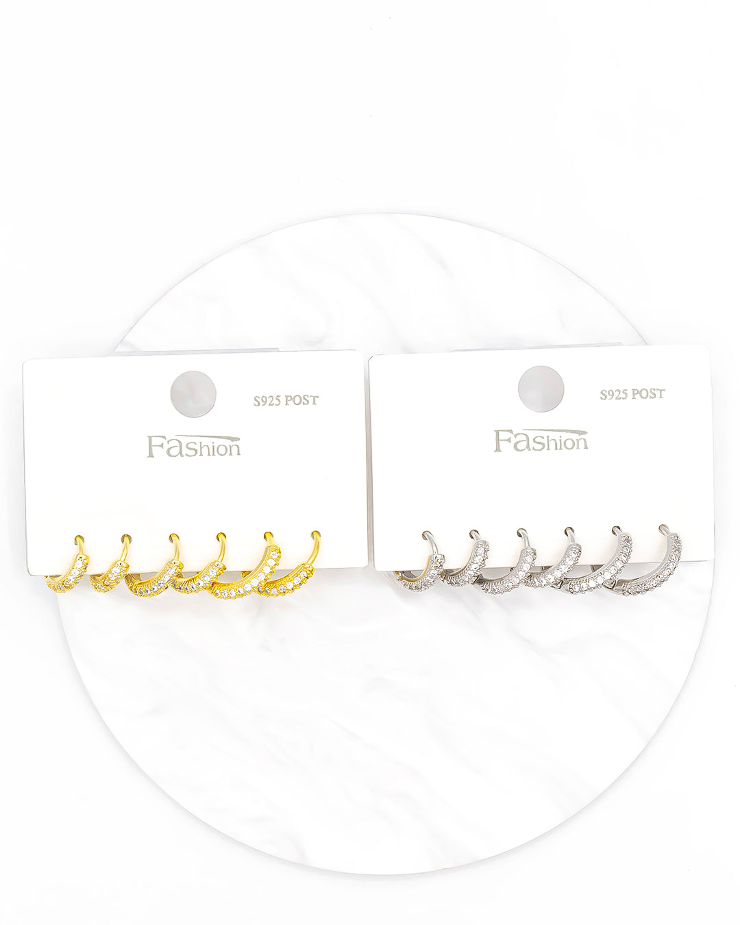 Set triple candongas circones