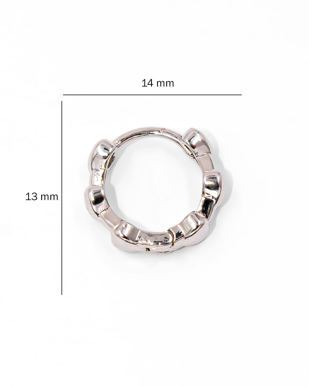 Set triple candongas corazón