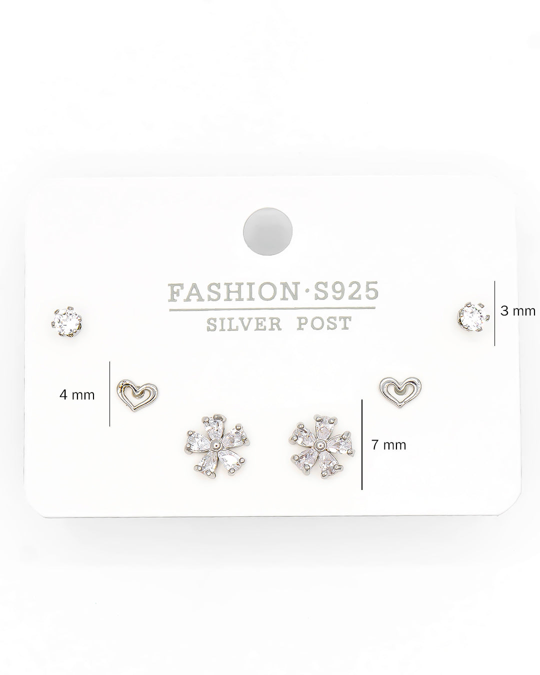 Set triple topo flor