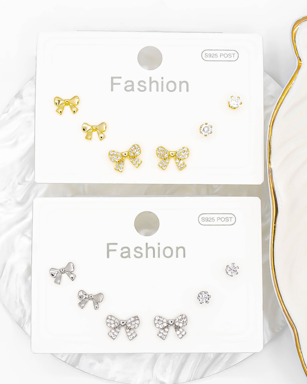 Set triple topo moño