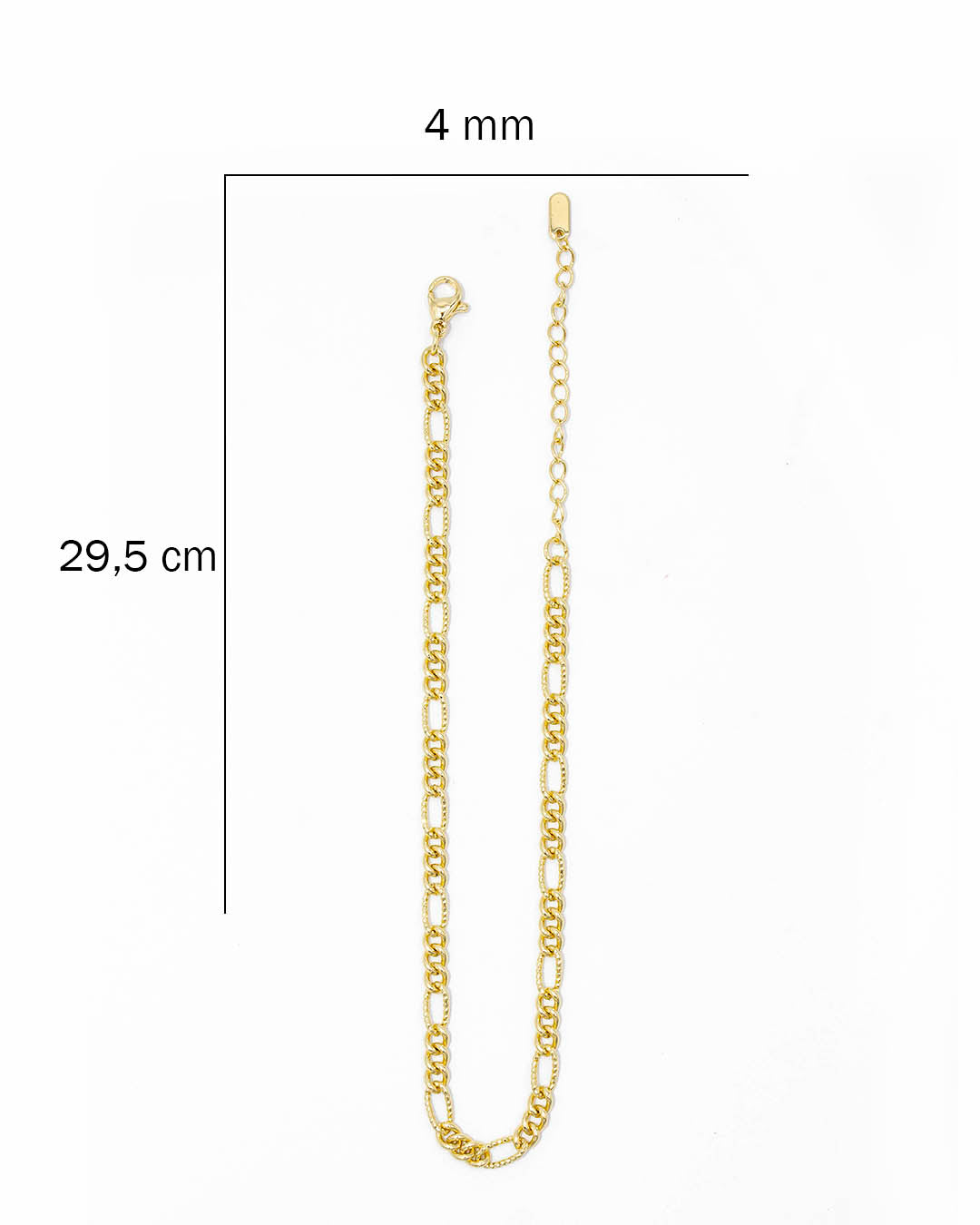 Tobillera tejido 3x1